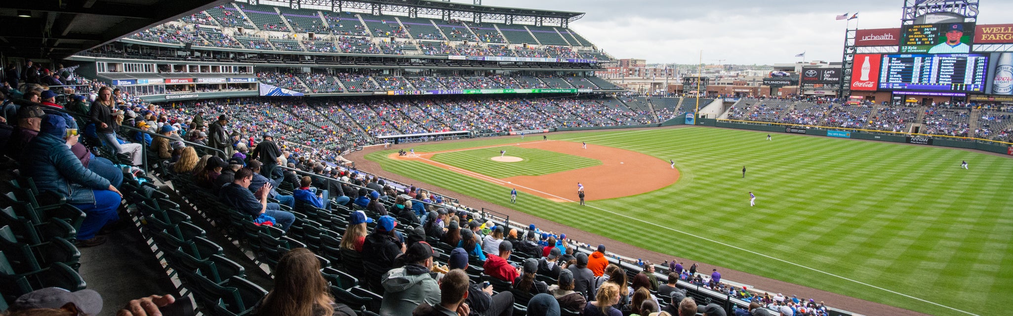 Seat view from Club Outfield