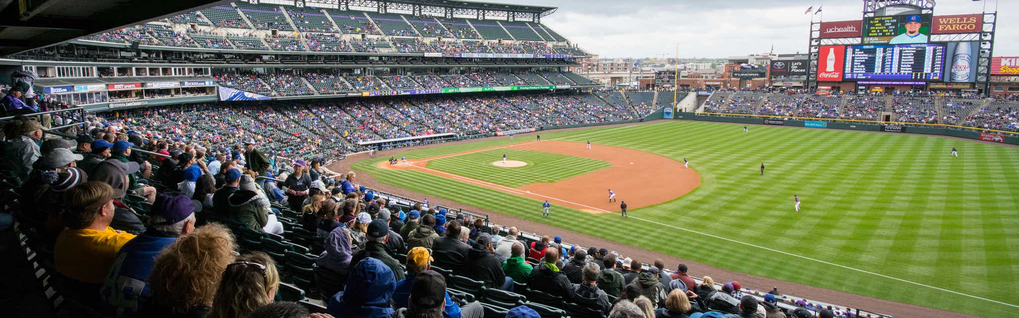 Seat view from Club Outfield