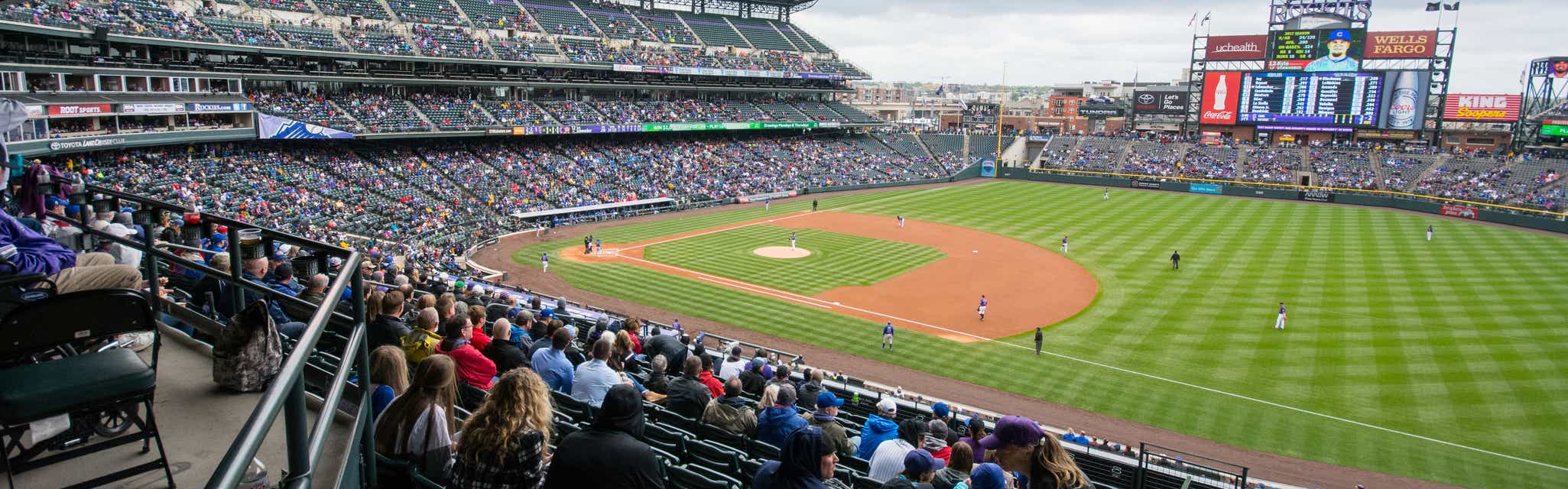 Seat view from Club Outfield