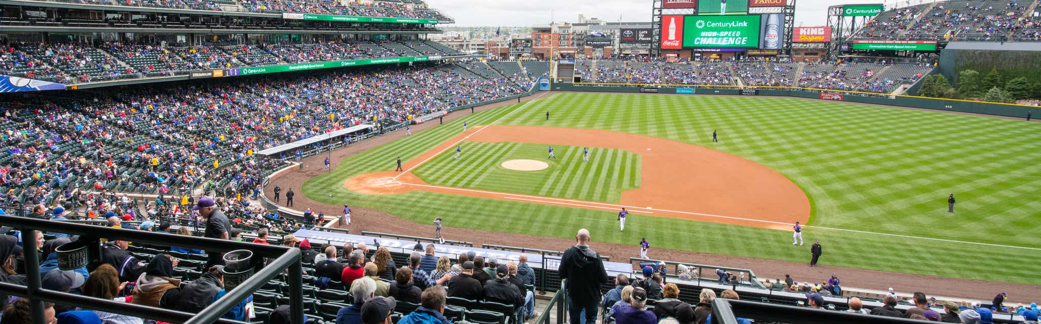 Seat view from Club Infield