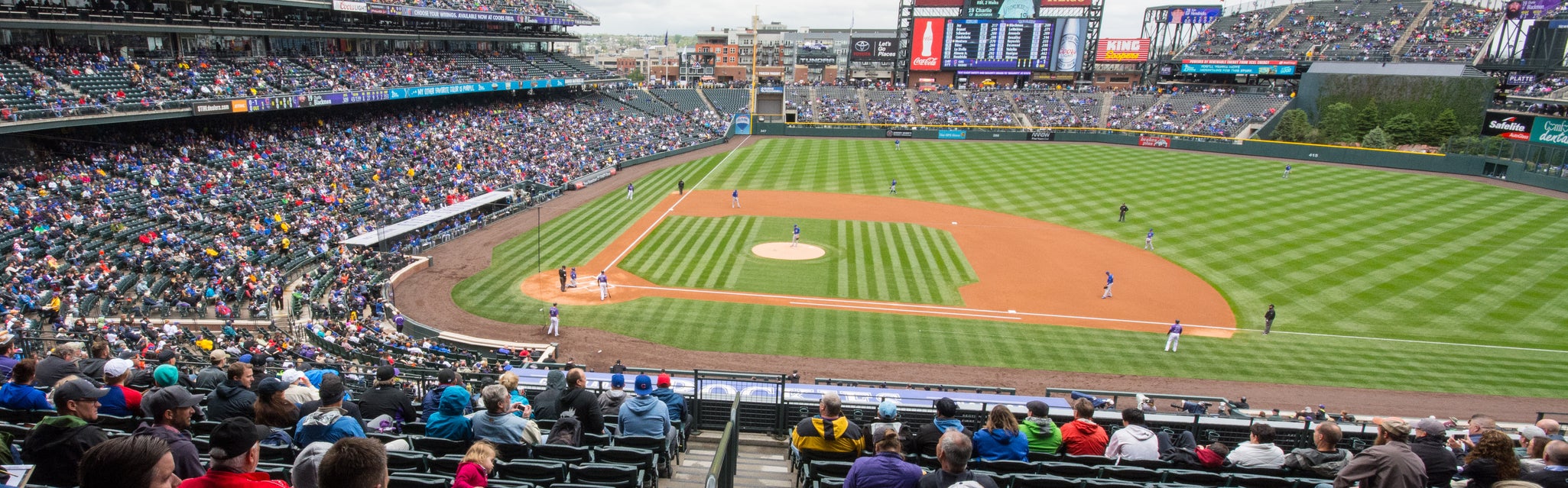 Seat view from Club Infield