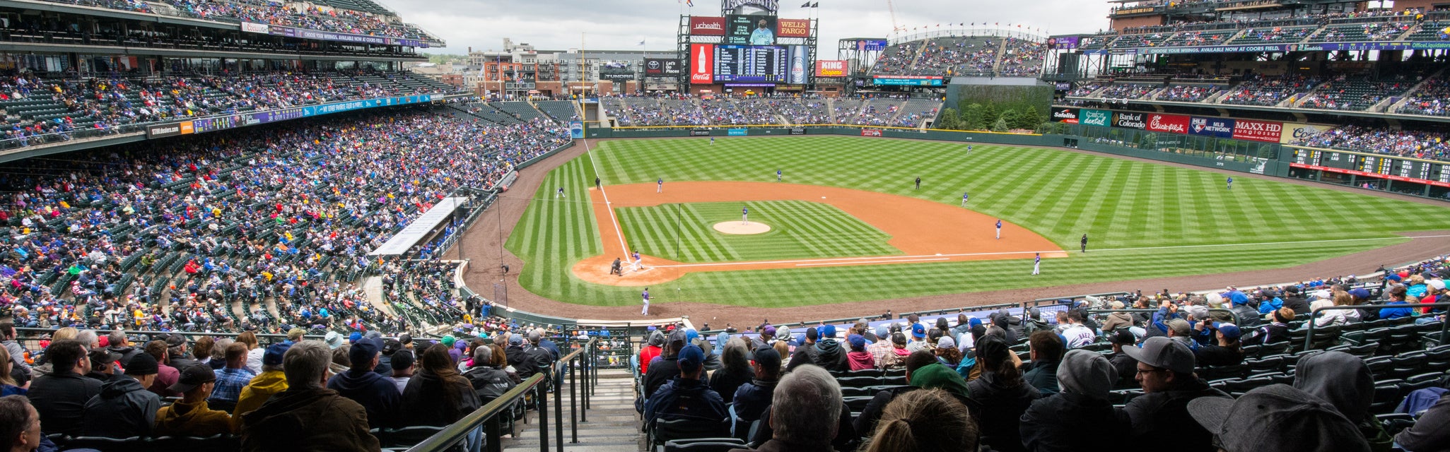 Seat view from Club Infield