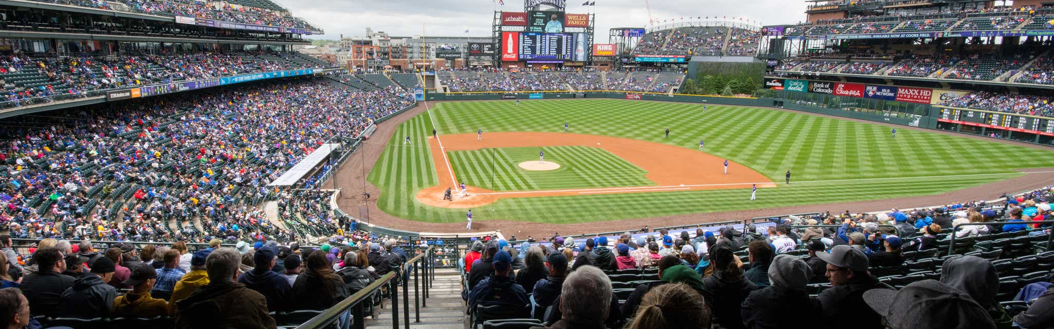 Seat view from Club Infield