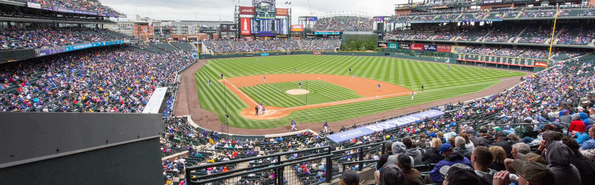Seat view from Club Infield