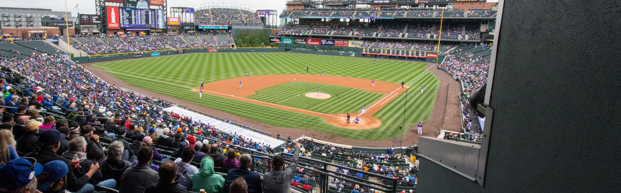 Seat view from Club Infield