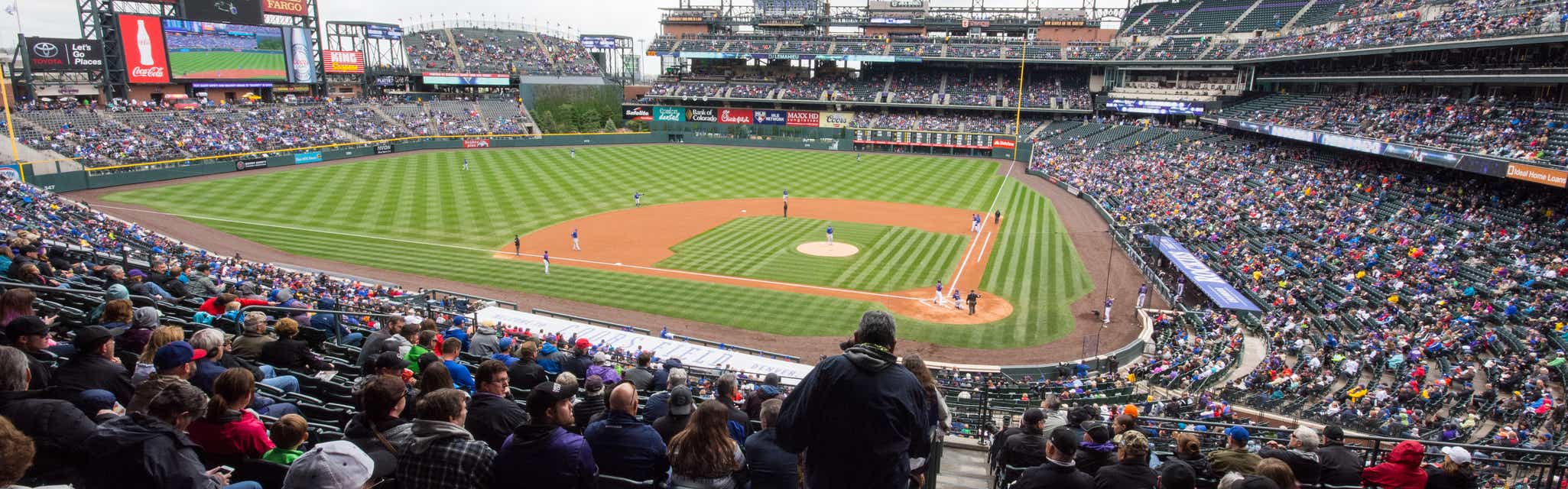 Seat view from Club Infield