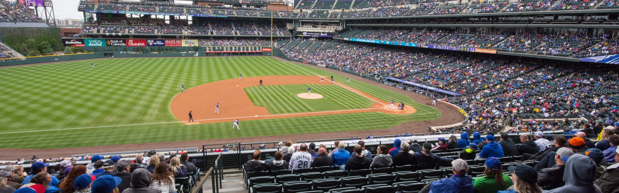 Seat view from Club Infield