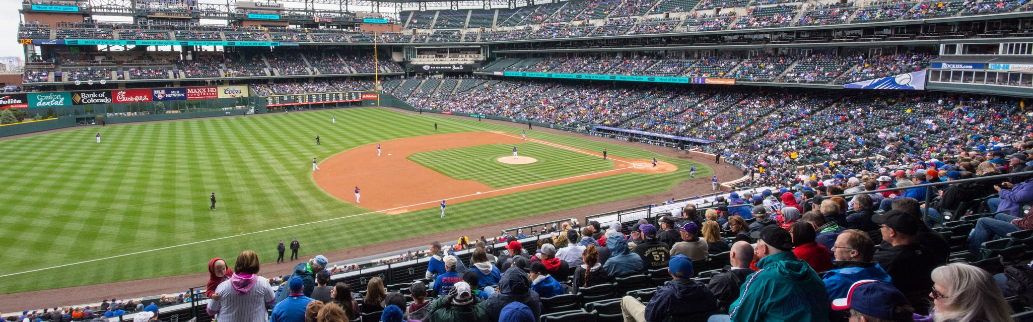 Seat view from Club Outfield