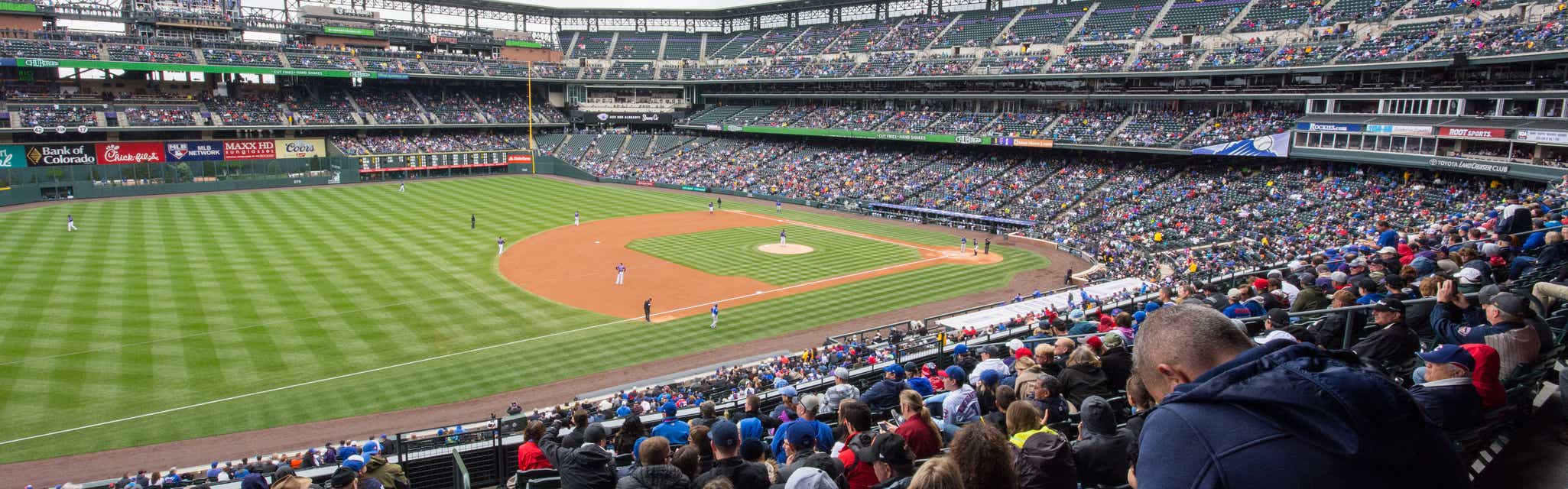 Seat view from Club Outfield