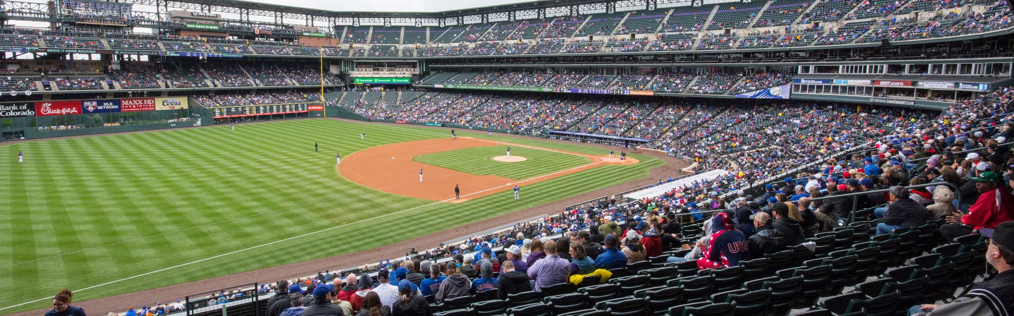 Seat view from Club Outfield