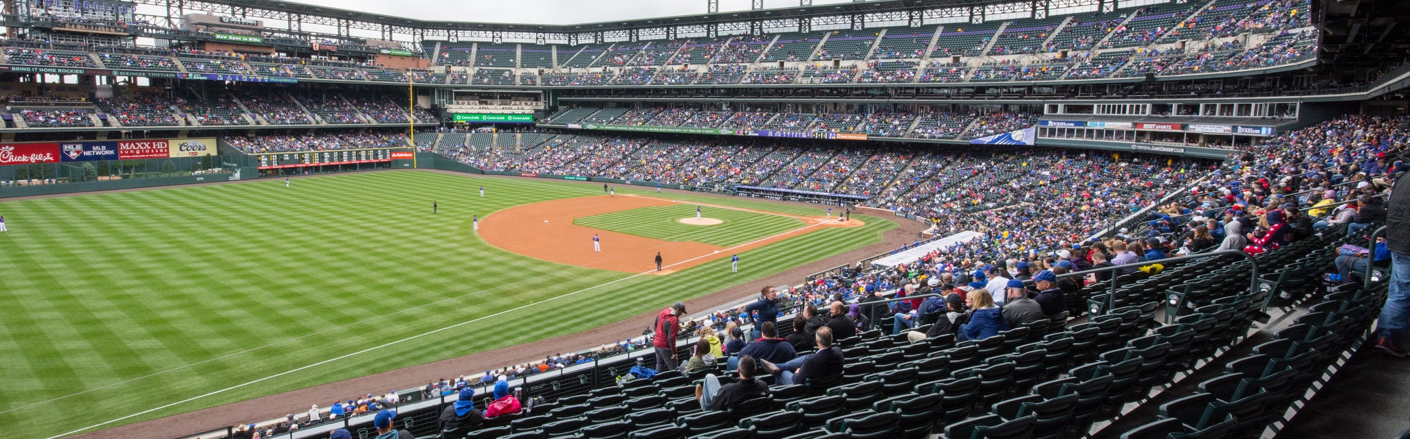 Seat view from Club Outfield