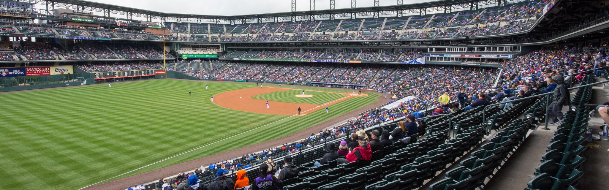 Seat view from Club Outfield
