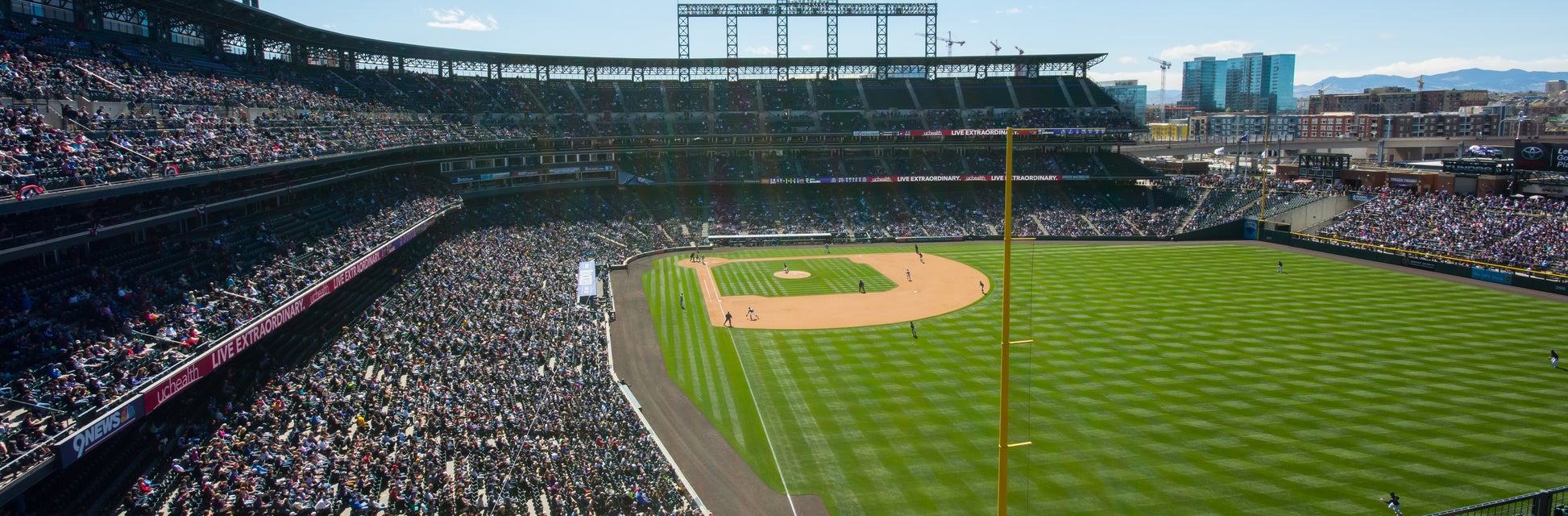 Seat view from Reserved Outfield
