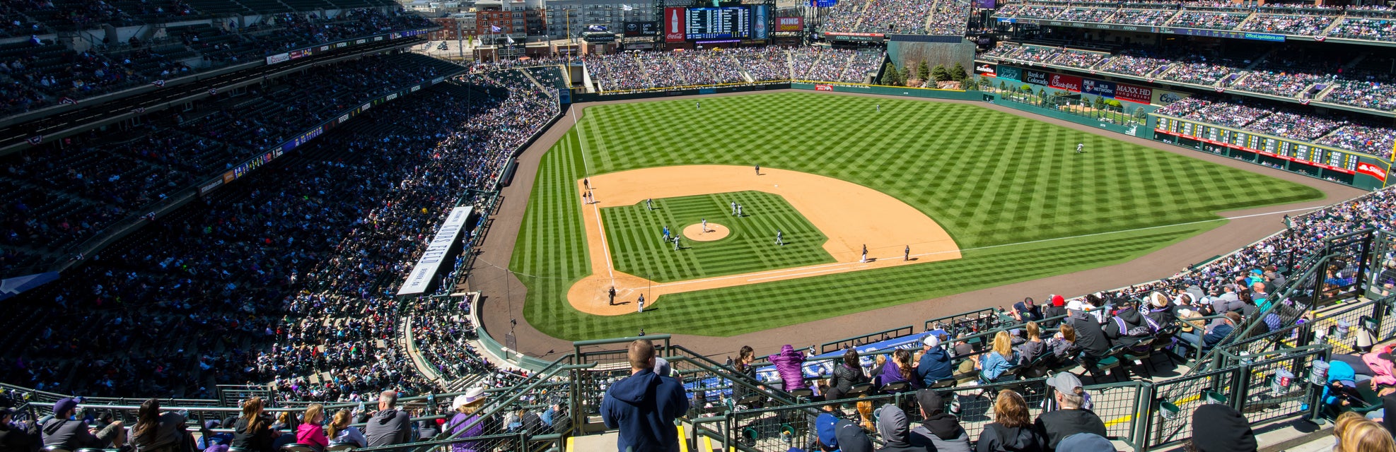 Seat view from Reserved Infield