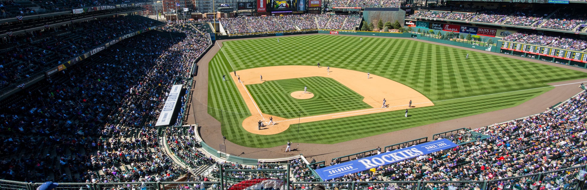Seat view from Reserved Infield