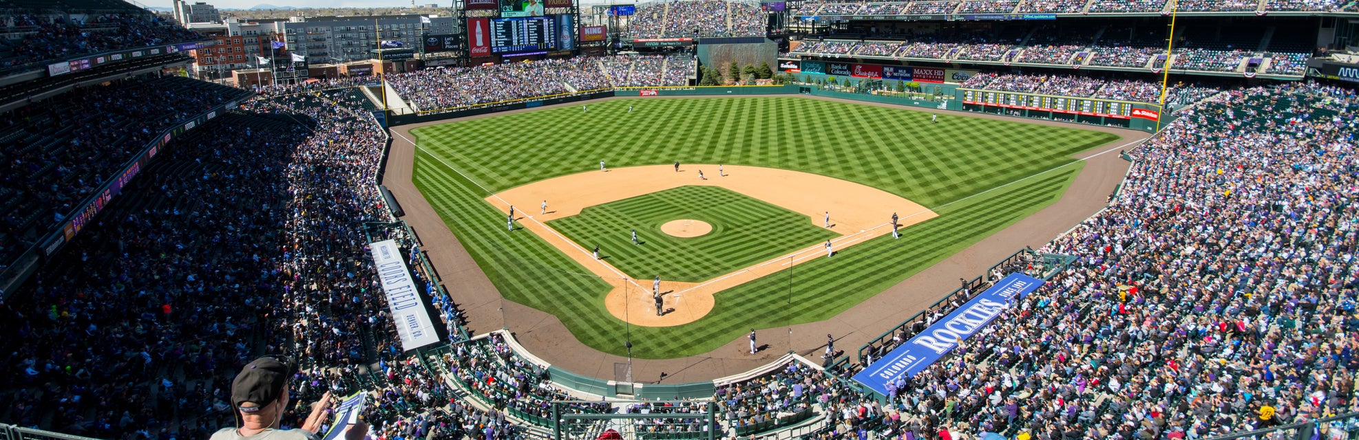 Seat view from Reserved Infield