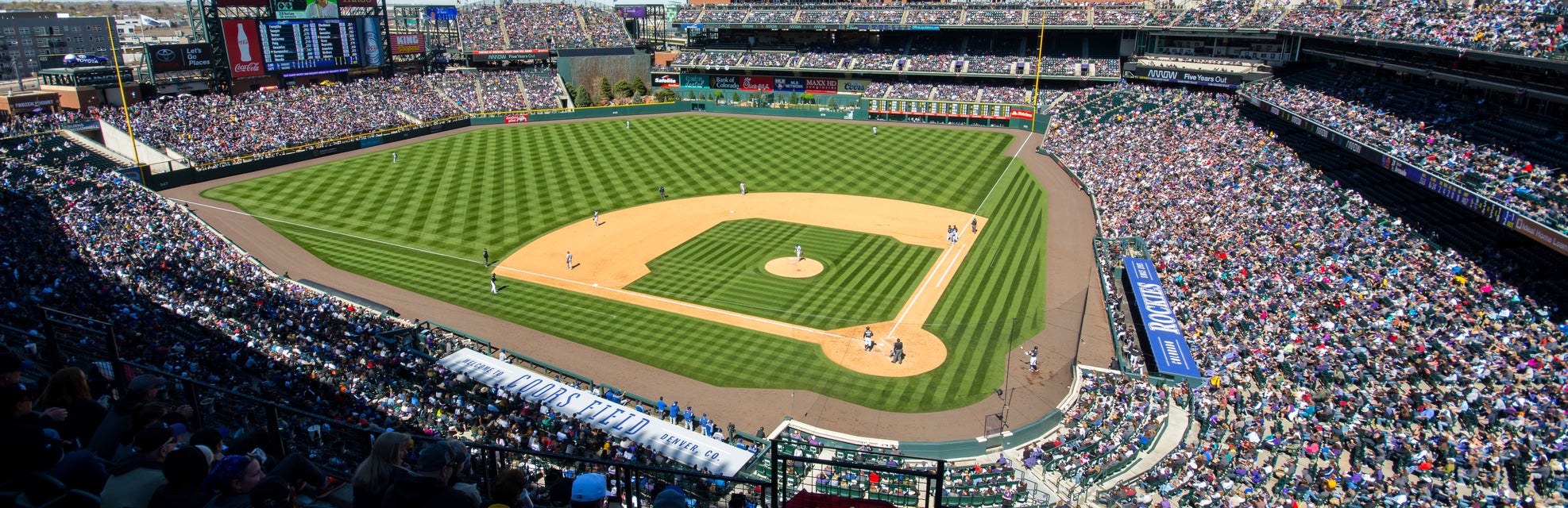 Seat view from Reserved Infield