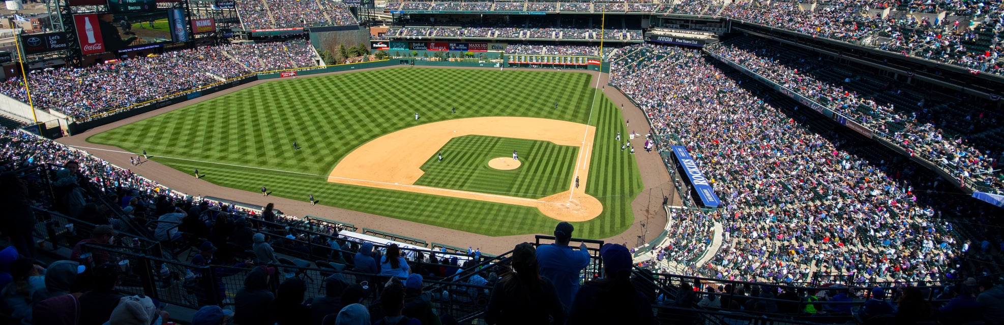 Seat view from Reserved Infield
