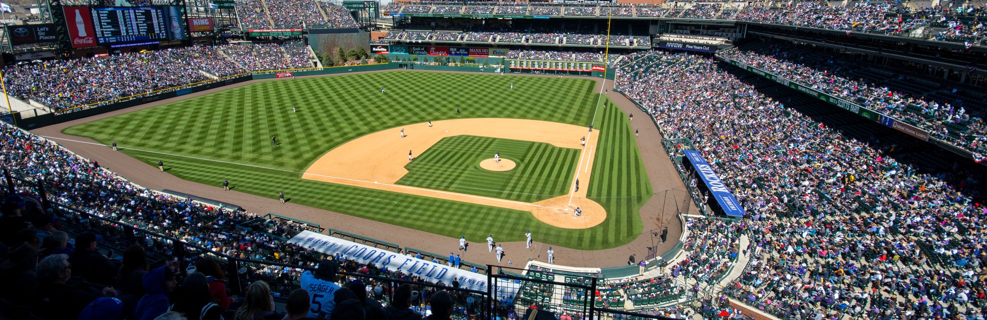 Seat view from Reserved Infield