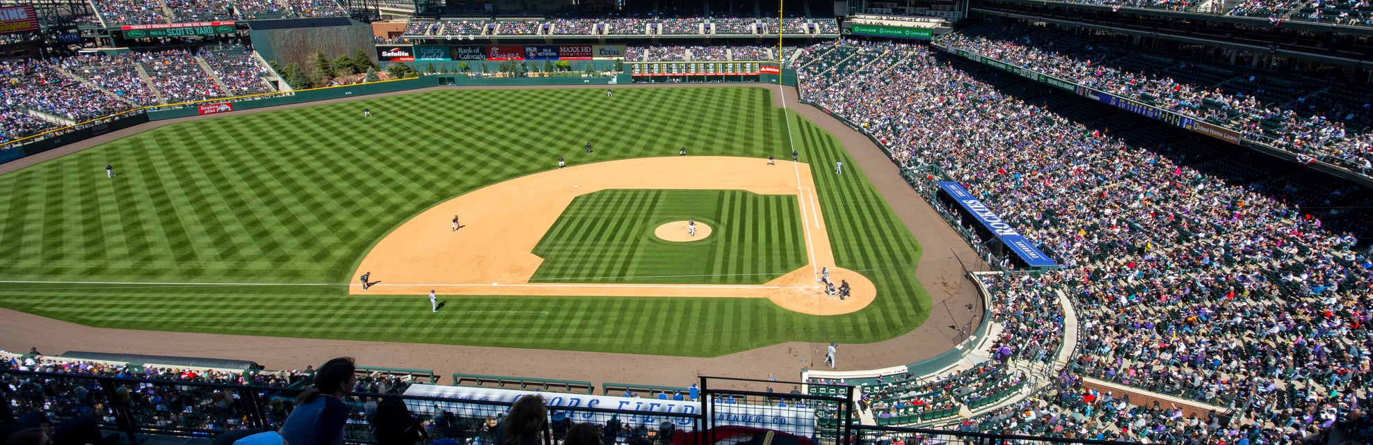 Seat view from Reserved Infield