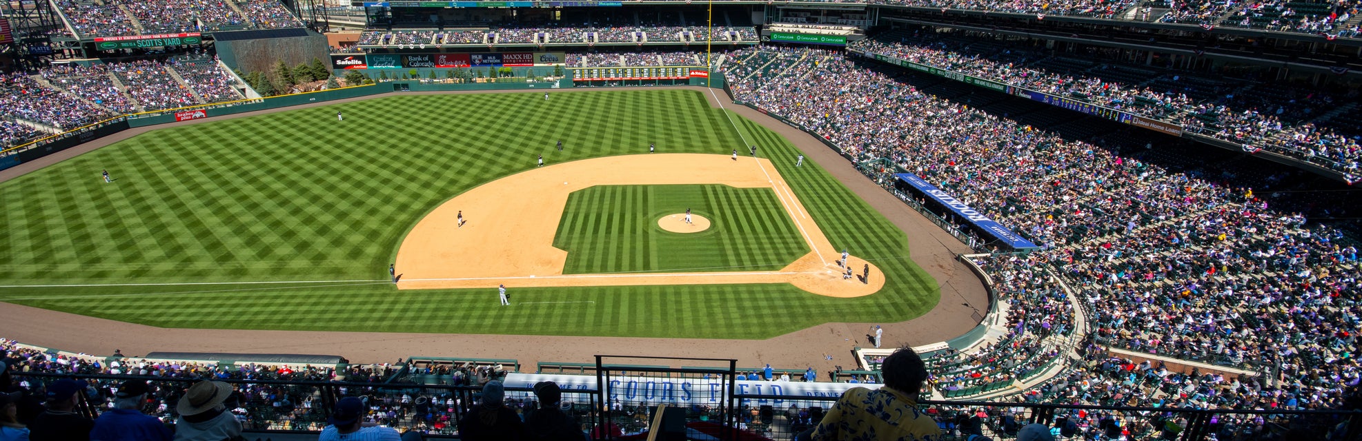 Seat view from Reserved Infield