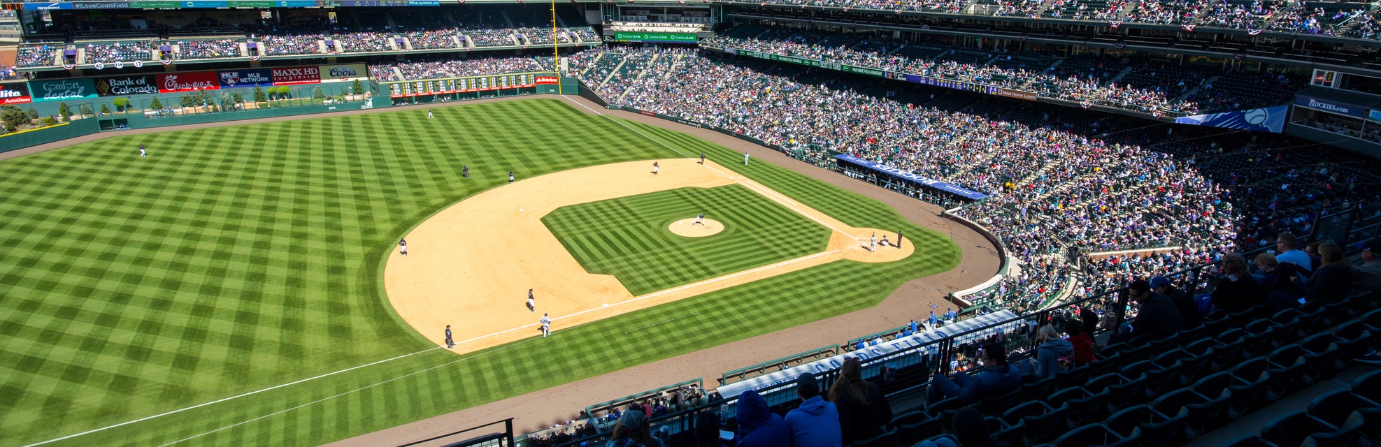 Seat view from Reserved Infield