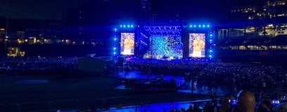 Seat view from Infield Box