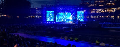 Seat view from Infield Box