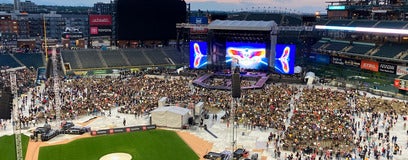 Seat view from Reserved Infield