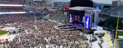 Seat view from Reserved