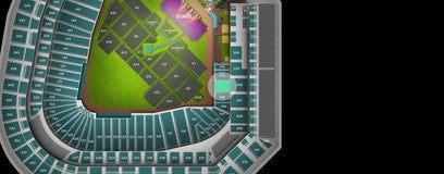 Seat view from Lower