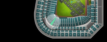 Seat view from Lower