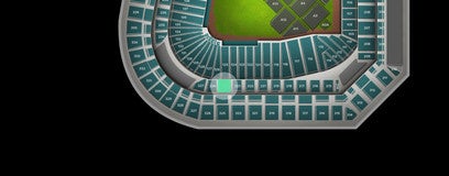 Seat view from Club