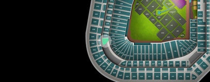 Seat view from Club