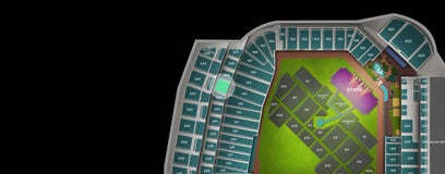 Seat view from Club