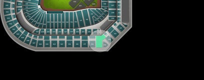 Seat view from Reserved