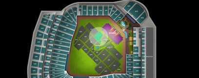 Seat view from General Admission