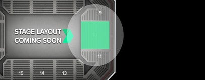 Seat view from Reserved Seating