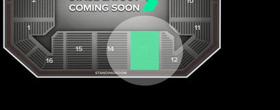 Seat view from Reserved Seating