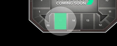 Seat view from Reserved Seating