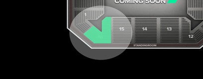 Seat view from Reserved Seating