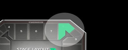 Seat view from Reserved Seating