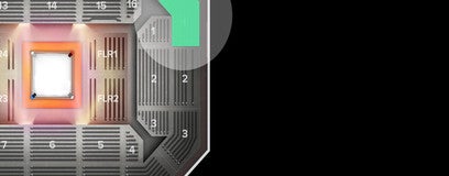 Seat view from Reserved Seating