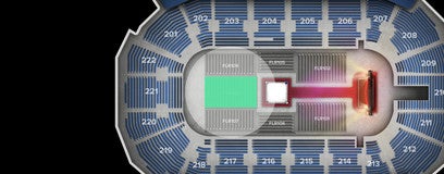 Seat view from Floor