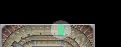 Seat view from Dress Circle