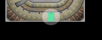 Seat view from Dress Circle
