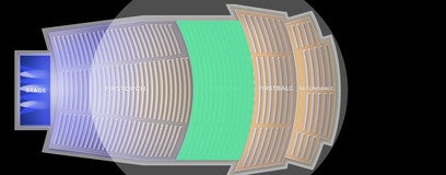 Seat view from Orchestra