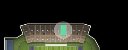 Seat view from Section