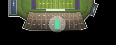 Seat view from Section