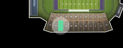 Seat view from Section